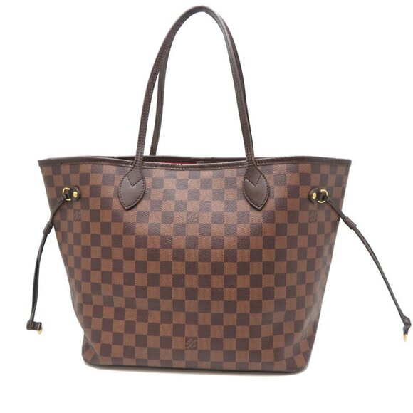 LOUIS VUITTON Brown Damier Neverfull MM Tote Bag - Picture 1 of 10